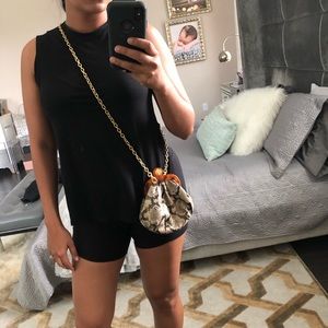 Brahmin Crossbody / chain Fanny